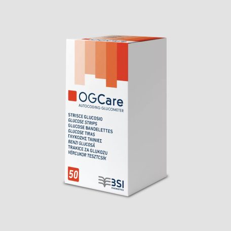 OG Care vércukor tesztcsík