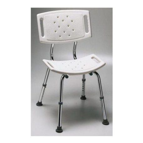 Tusoló szék háttámlával TH