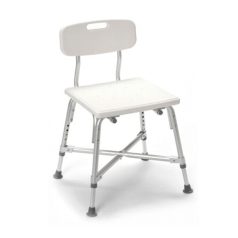   Nagy teherbírású tusoló szék háttámlával 250 kg-ig MAXLINE