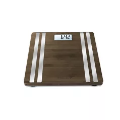   MEDISANA BS 552 Connect bambusz testösszetétel-elemző mérleg (sötét)