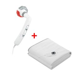   MEDISANA HM 886 Kézi masszirozó + HU 666 Ágymelegítő betét (150x80 cm)