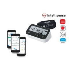   OMRON M4 Connect AFib felkaros okos-vérnyomásmérő Bluetooth adatátvitellel