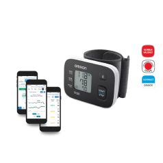   OMRON RS3 Intelli IT Intellisense csuklós okos-vérnyomásmérő Bluetooth adatátvitellel HEM-6161T-E