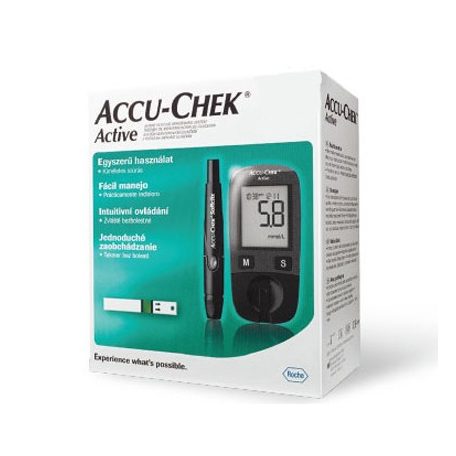 AccuChek Active vércukorszintmérő készülék - Pingvin Patika