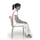 SISSEL Sit Special 2 in 1 anatómiai ülőpárna - szürke