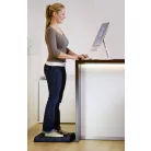 SISSEL Balancefit kétoldali egyensúlyozó párna (50x41x6cm) - kék